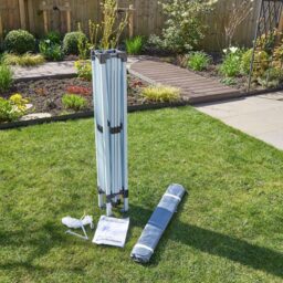 Home Source 2 x 2m Grey Easy Up Garden Outdoor Gazebo with Bag - Size: 240 x 200 x 200cm - Multi - Wilko - thumbnail 4