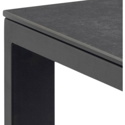 Florence Brentford Ceramic 6 Seater Dining Table Matt Black - Furniture To Go - Wilko - thumbnail 5