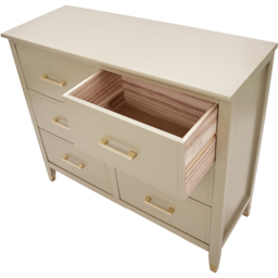 Palazzi 6 Drawer Clay Chest of Drawers - Cream - Wilko - thumbnail 6