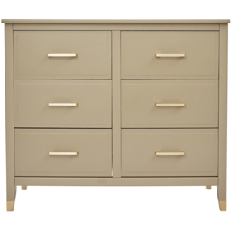 Palazzi 6 Drawer Clay Chest of Drawers - Cream - Wilko - thumbnail 4