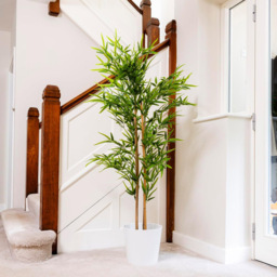 Garden Gear Artificial Bamboo Plant in Pot 150cm - Size: 150 x 17 x 17cm - Green - Thompson & Morgan - Wilko - thumbnail 7