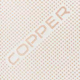 Copper Infused Pillow - White and Copper - Size: Single - Wilko - thumbnail 4