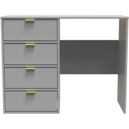 Crowndale 4 Drawer Dusk Grey Dressing Table - Wilko - thumbnail 4