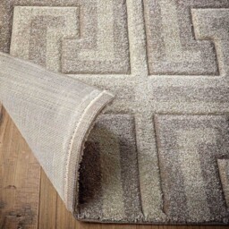 Origins Greek Key Beige Light Vision Rug 120 x 170cm - Cream - Wilko - thumbnail 4