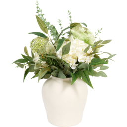Hydrangea Vase Arrangement White - Wilko - thumbnail 7