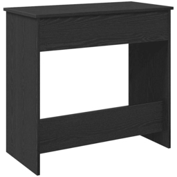 vidaXL Single Drawer Single Shelf Computer Desk Black - Size: 75 x 80 x 40cm - Wilko - thumbnail 6