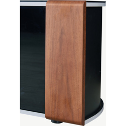 MDA Designs Sirius 1600 Hybrid 2 Door Walnut and Oak TV Cabinet - Size: 45 x 160 x 48cm - Multi - Wilko - thumbnail 7