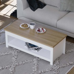 Vida Designs Arlington White Coffee Table - Size: 47 x 105 x 40cm - Wilko - thumbnail 6