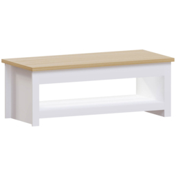 Vida Designs Arlington White Coffee Table - Size: 47 x 105 x 40cm - Wilko - thumbnail 3