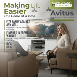 Centurion Supports Avitus 4 Drawer 3 Shelf Premium High Gloss White TV Unit - Size: 48 x 158 x 40cm - Wilko - thumbnail 6