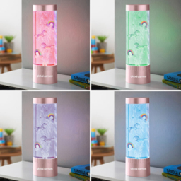 Global Gizmos Rose Gold Magical Water Bubble Lamp 32cm - Size: 32 x 10 x 10cm - Wilko - thumbnail 6