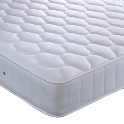 Neptune Small Double Coil Sprung Mattress - White - Bedmaster - Wilko - thumbnail 3