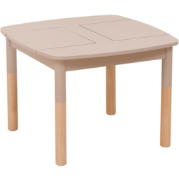 FurnitureHMD Natural and Grey Kids Wooden Storage Desk - Size: 47 x 65 x 65cm - Grey+Natural - Wilko - thumbnail 4