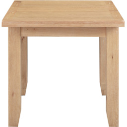 Seconique Windsor 8 Seater 120-150cm Extending Dining Table Natural Oak - Wilko - thumbnail 6