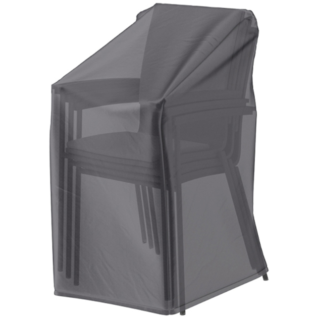 Platinum AeroCover Waterproof Stackable Chair Cover 110 x 67 x 65cm - Size: 110 x 67 x 67cm - Grey - Wilko - image 1