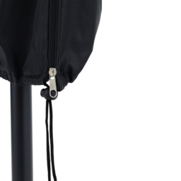 Living and Home Outdoor Umbrella Parasol Cover with Zipper 48 x 185cm - Black - Wilko - thumbnail 4