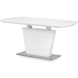Julian Bowen Como 4 Seater High Gloss Table Set White and Grey - Wilko - thumbnail 5