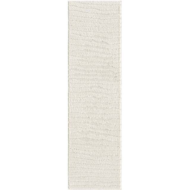 Desire Rugs Aya Cream Embossed Lines Rug 60 x 220cm - Wilko - image 1