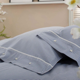 The Lyndon Company Southport Single Blue and White Duvet Set - Multi - Wilko - thumbnail 3