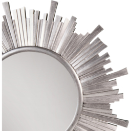 Starburst Metallic Stepped Edge Mirror Silver - Wilko - thumbnail 6