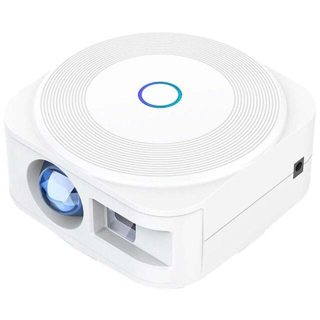Ener-J Smart Multicolour Star Projector Lamp with Music Function 240V - Size: 7 x 16 x 16cm - Wilko - image 1