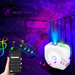 Ener-J Smart Multicolour Star Projector Lamp with Music Function 240V - Size: 7 x 16 x 16cm - Wilko - thumbnail 6