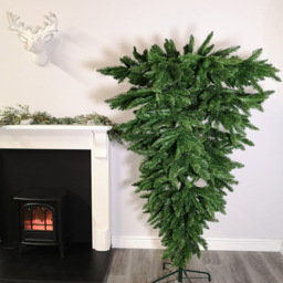 Samuel Alexander Green Upside Down Artificial Christmas Tree 6ft - Wilko - thumbnail 3