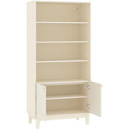 Florence Display Cabinet - Cream - Wilko - thumbnail 7