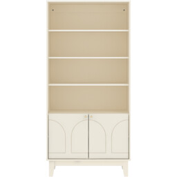 Florence Display Cabinet - Cream - Wilko - thumbnail 6