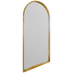 The Naturalis Solid Oak Framed Arched Leaner Wall Mirror 200 x 100cm - Cream - MirrorOutlet - Wilko - thumbnail 4