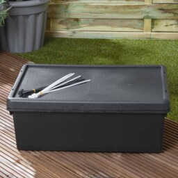 Wham 36L Recycled Storage Box 4 Pack - Black - Wilko - thumbnail 5
