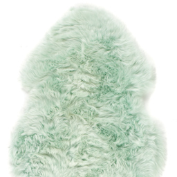Origins Mint Genuine Sheepskin Rug 70 x 175cm - Size: 75 x 175cm - Green - Origins Rugs - Wilko - thumbnail 3