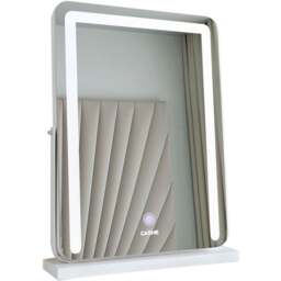 CARME Home Mia 3 Colour LED Frameless White Touch Sensor Light Mirror - Size: 65 x 17 x 47cm - Wilko - thumbnail 1