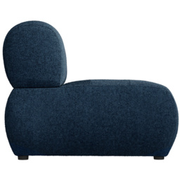 Reese Midnight Blue Boucle Fabric Accent Chair - Size: Single - LPD Home - Wilko - thumbnail 5