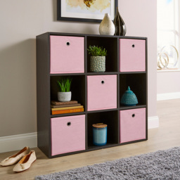 Home Source Cube Plus 9 Cube Black Storage Unit - Size: 9 Shelf - Wilko - thumbnail 6