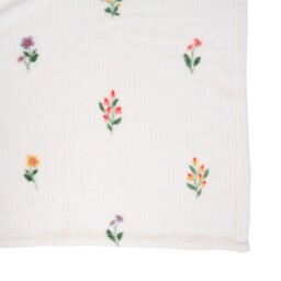 Posie Printed Fleece Throw White - My Home - Wilko - thumbnail 6