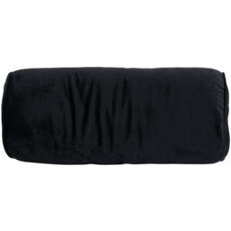 Soft Velvet Bolster CushionBlack - My Home - Wilko - thumbnail 3