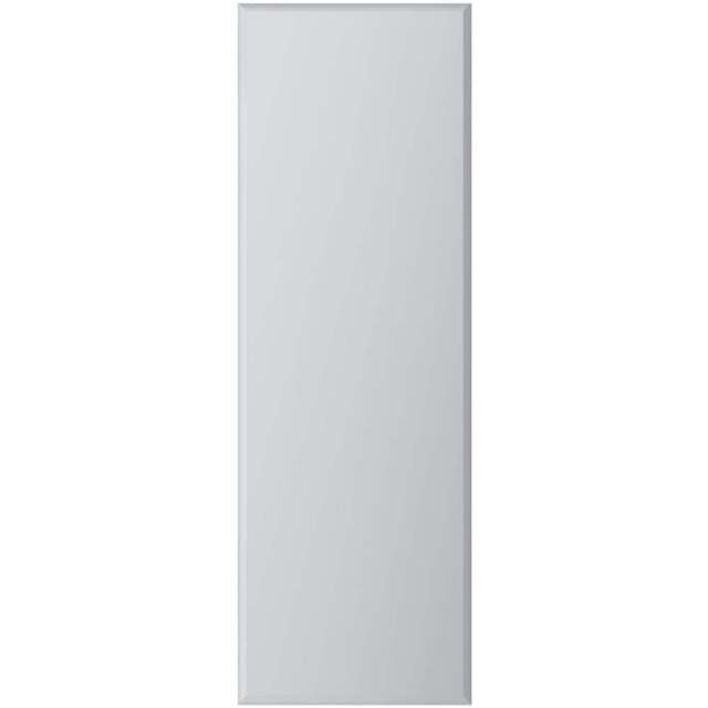 Single Bevelled Venetian Mirror 120 x 40cm - Black - MirrorOutlet - Wilko - image 1