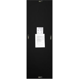 Single Bevelled Venetian Mirror 120 x 40cm - Black - MirrorOutlet - Wilko - thumbnail 6