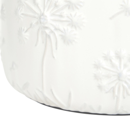 Pacific Lifestyle Flora White Floral Ceramic Small Table Lamp - Wilko - thumbnail 4