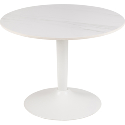 Florence Malta White Ceramic Round Coffee Table - Furniture To Go - Wilko - thumbnail 3