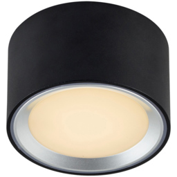 Nordlux Fallon Black and Steel Surface Downlight - Size: 6 x 10 x 6cm - Wilko - thumbnail 5