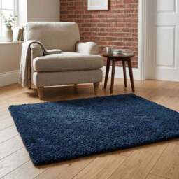 Alaska Shaggy Rug Dream Teal 90cm - Wilko - thumbnail 6