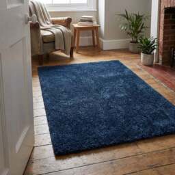 Alaska Shaggy Rug Dream Teal 90cm - Wilko - thumbnail 7