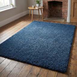 Alaska Shaggy Rug Dream Teal 90cm - Wilko - thumbnail 4