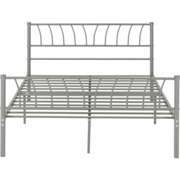 Seconique Harlow Double Silver Bed Frame - Wilko - thumbnail 5