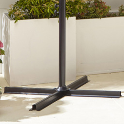 Neo Grey LED Parasol 3m - Wilko - thumbnail 4