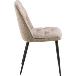 Florence Brooke Set of 2 Monza Beige Dining Chair - Furniture To Go - Wilko - thumbnail 5