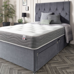 Aspire King Size Cool Tufted Orthopaedic Mattress - White - Aspire Beds - Wilko - thumbnail 7