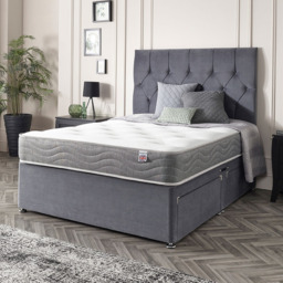 Aspire King Size Cool Tufted Orthopaedic Mattress - White - Aspire Beds - Wilko - thumbnail 3